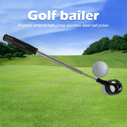 Pala recogedora telescópica para pelotas de golf