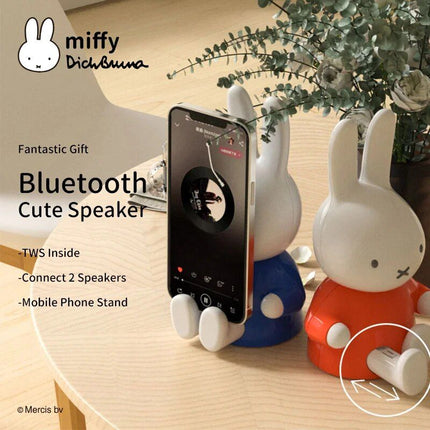 Miffy-Inspired Portable Bluetooth Speaker: Cute, Wireless, with Subwoofer and TF Card Slot - Wnkrs