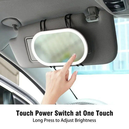 LED Touchscreen Car Vanity Mirror - Wnkrs