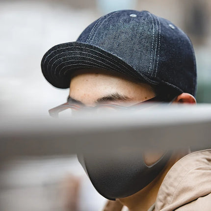 Gorra de golf vaquera de gran tamaño y estilo elegante para hombre