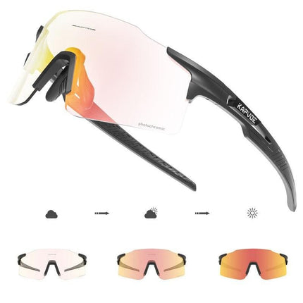 Photochromic UV400 Cycling Sunglasses for Men and Women - Wnkrs