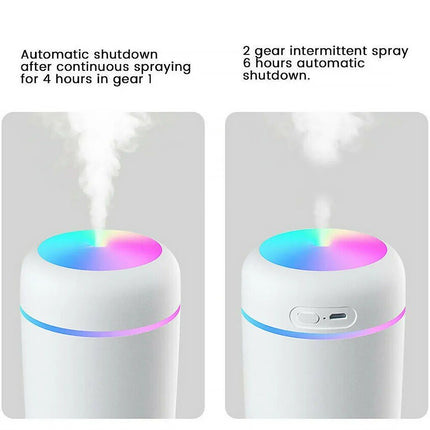 USB Portable Humidifier with Colorful Aroma Diffusion - Wnkrs