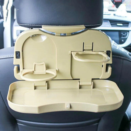 Universal Folding Car Cup Holder & Storage Box for Rear Seat - Wnkrs