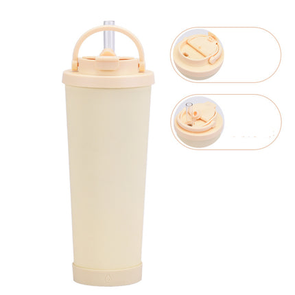 830ml Large Capacity Thermos Cup Convenient Handle - Wnkrs