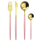Pink gold / 6sets 24pcs