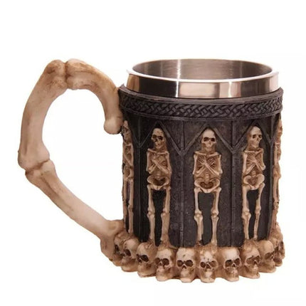 400ML 3D Skull Mugs Coffee - Wnkrs