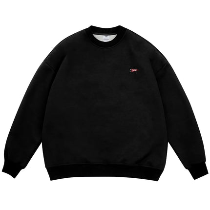 Streetwear High Quality Trend Men's Sweatshirt - Casual Letter Embroidery Pullover