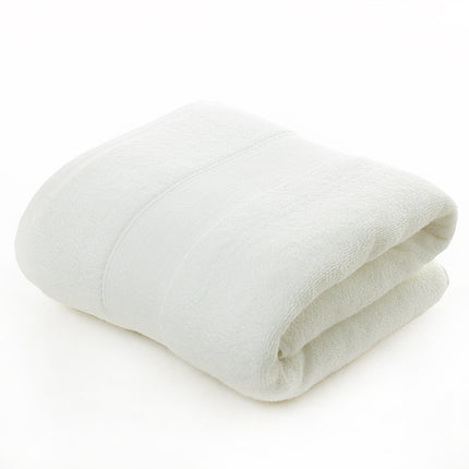 Cotton thickened plain colored bath towel - Wnkrs