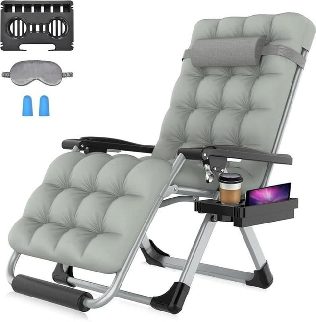 26In Zero Gravity Lounge Chair with Removable Cushion & Headrest - Wnkrs