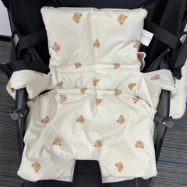 Portable Baby Dining Chair Cushion with Non-Slip Design and Animal Motifs - Wnkrs