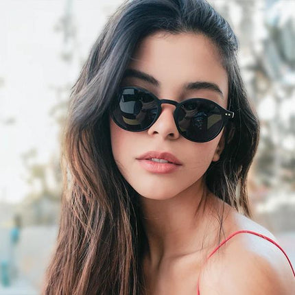 Gafas de sol polarizadas redondas retro para hombres y mujeres