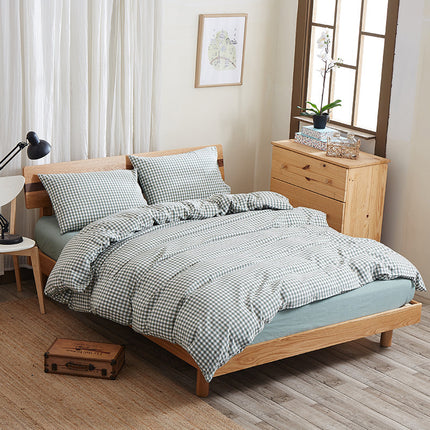 Pure cotton four-piece bed sheet set - Wnkrs