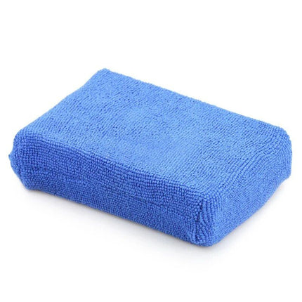 Microfiber Car Cleaning Sponge Cloths & Wax Polishing Pads - Wnkrs