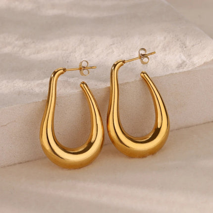 Boucles d'oreilles pendantes en or pour femmes