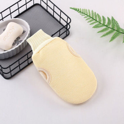 Luxurious Two-Sided Exfoliating Bath Glove