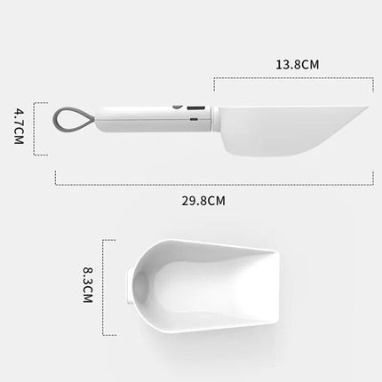 Multi-Function Digital Pet Feeding Spoon & Kitchen Scale – Precision 0.1g to 800g Measurement - Wnkrs