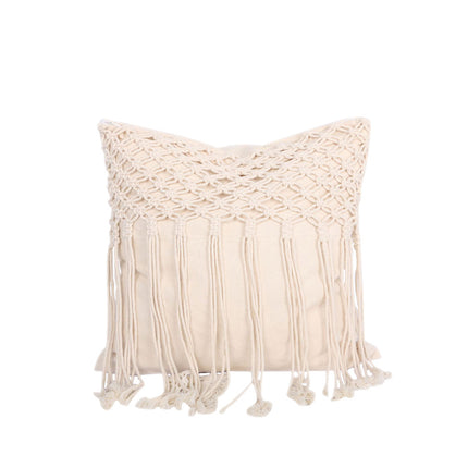 Hand-woven tassel pillow - Wnkrs