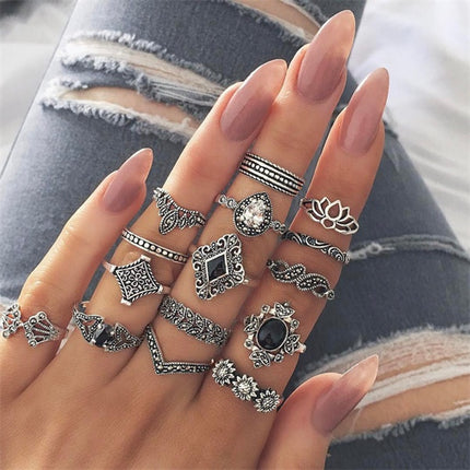 Vintage Styled Rings Set - Wnkrs