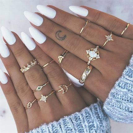 Vintage Styled Rings Set - Wnkrs