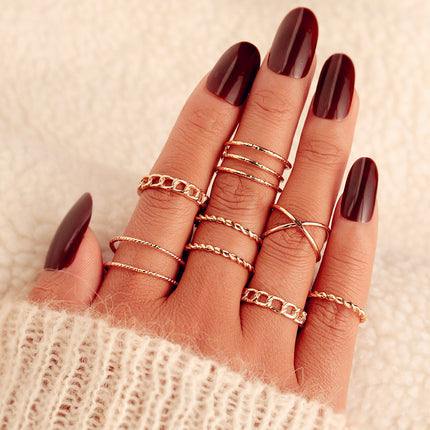 Vintage Styled Rings Set - Wnkrs