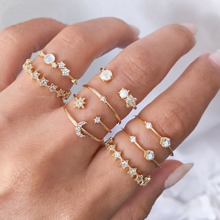 Vintage Styled Rings Set - Wnkrs