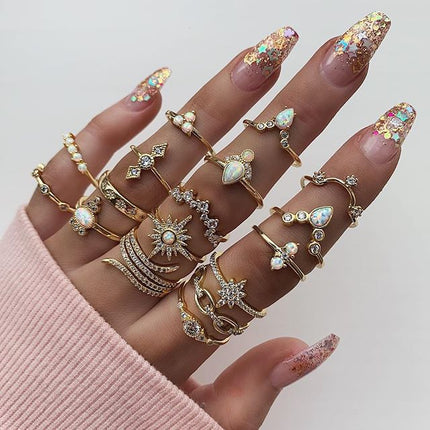 Vintage Styled Rings Set - Wnkrs