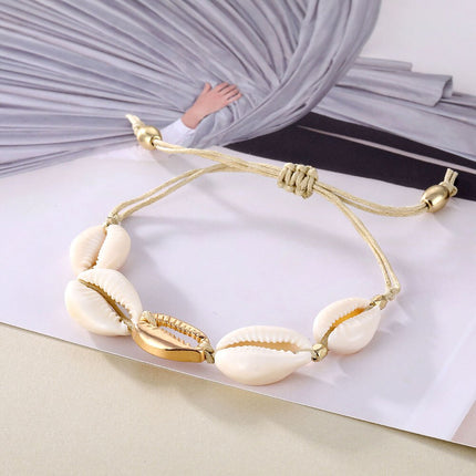 Vintage Styled Shell Bracelet - Wnkrs