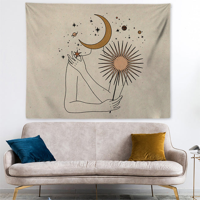 Bedroom bedside tapestry - Wnkrs