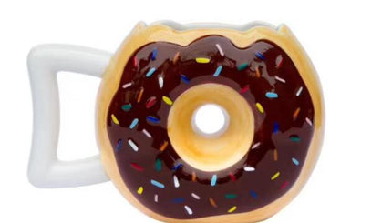 Foreign trade hot - selling ceramic Donut Mug, Donut Mug - Mug art hand water cup - Wnkrs