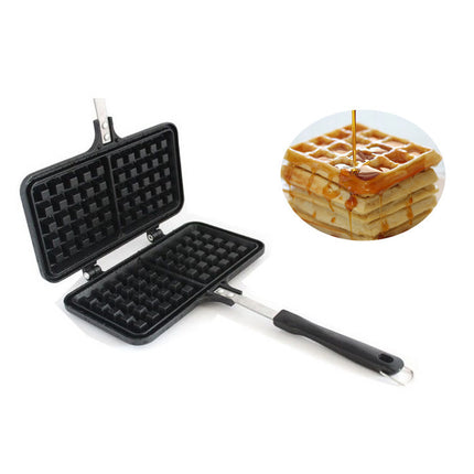 Home Fashion Black Waffle Plaid Cake Mold - Wnkrs