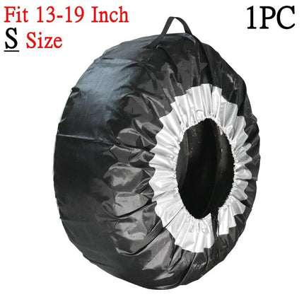 Universal Car & SUV Spare Tire Cover Case | Durable Wheel Protector Bag in Oxford Cloth - Wnkrs