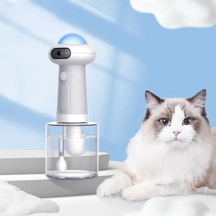 Distributeur automatique de mousse pour animaux de compagnie