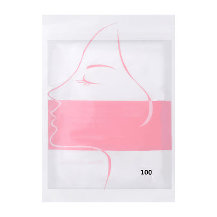 Ultra Thin Disposable Plastic Film Facial Masks