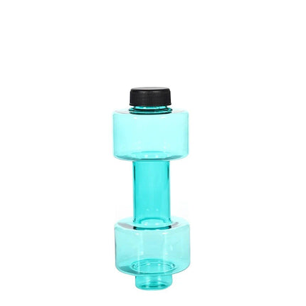 Multifunctional Dumbbell Shaped Water Bottle for Fitness Enthusiasts - Wnkrs