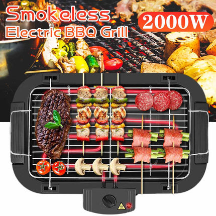 European Standard Spot Household Smokeless  Electric Barbecue Grill - Wnkrs