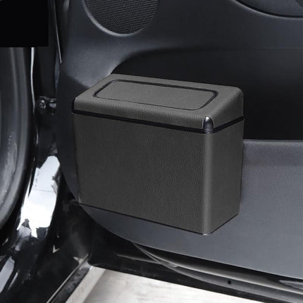 Waterproof Portable Car Trash Can with Rolling Lid - Wnkrs