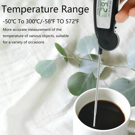 Instant-Read Meat Thermometer Digital Electronic Food Temp Kitchen Cooking Grill - Wnkrs