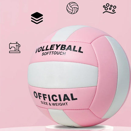 Ballon de volley n° 5 – PVC durable de 2,7 mm d'épaisseur