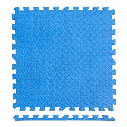 30x30cm Leaf Pattern Gym Mats - 12PC Non-Slip, Thick Fitness Floor Set - Wnkrs