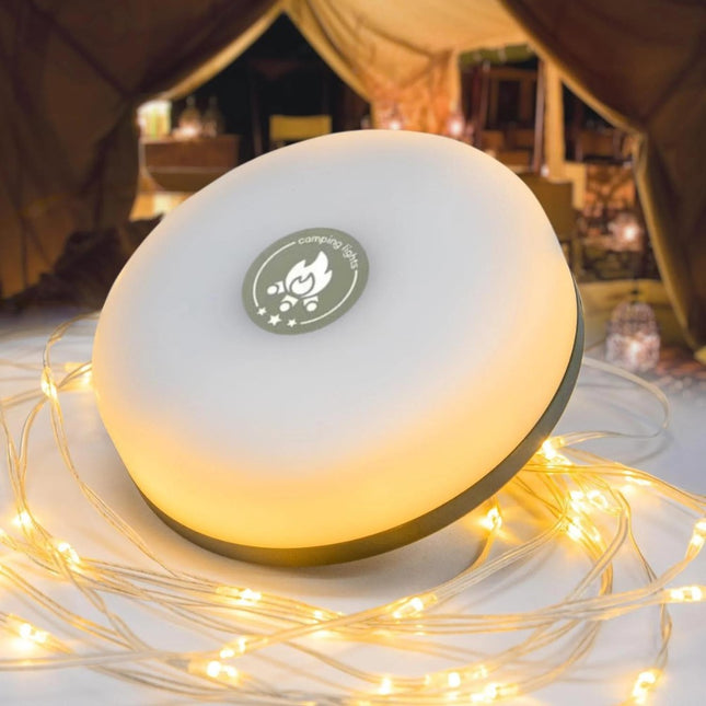 Bande lumineuse de camping à LED de 10 m – Étanche, recyclable et parfaite pour les aventures en plein air