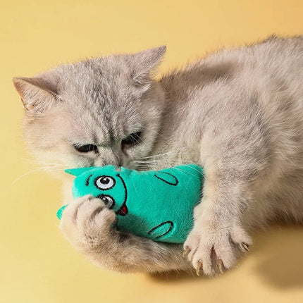 Jouet à mâcher interactif pour chat et chien - Peluche résistante aux morsures pour le nettoyage des dents et le plaisir