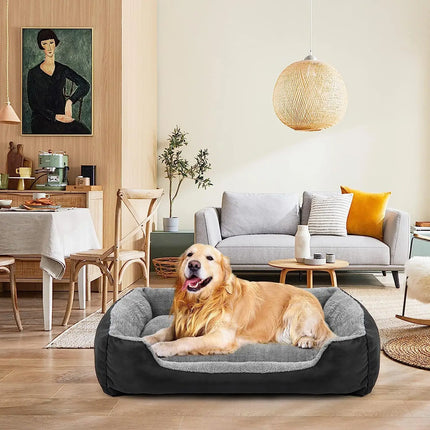 Cómoda cama lavable para perros grandes