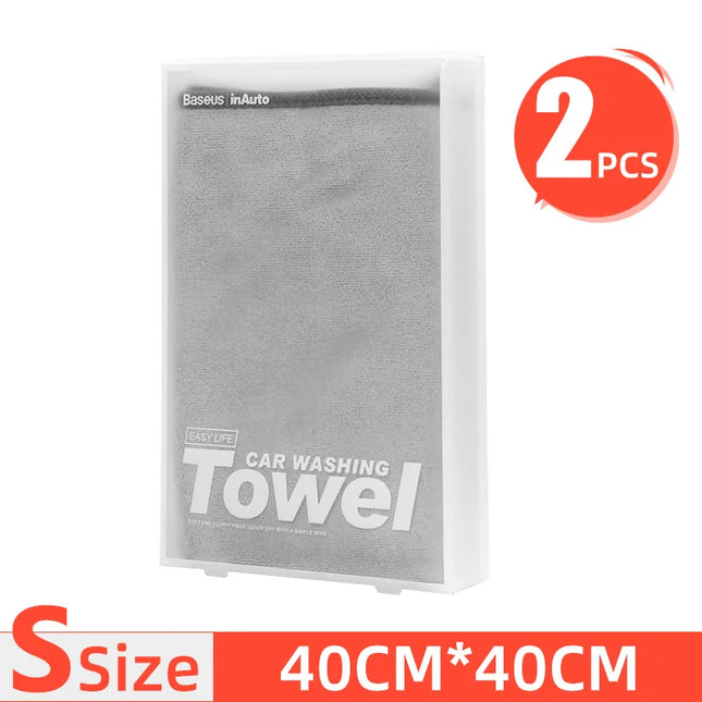 Serviette de lavage de voiture en microfibre ultra douce