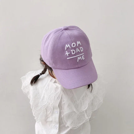 Gorra de algodón ajustable para niños