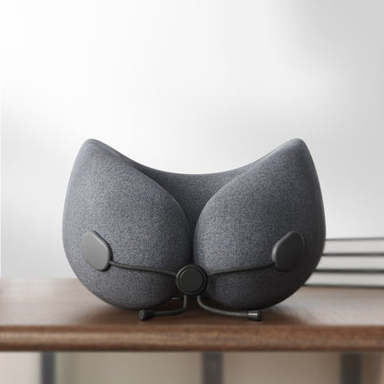 Almohada portátil de espuma viscoelástica en forma de U