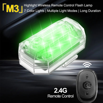 Wireless LED Strobe Light with Remote Control