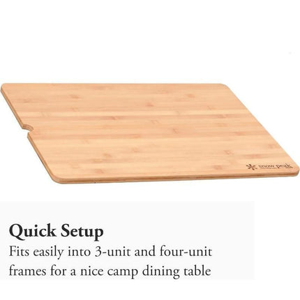 Bamboo Portable Camping Table Insert - Wnkrs