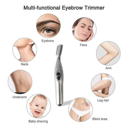 Electric Eyebrow Precision Trimmer: Unisex Beauty Tool - Wnkrs