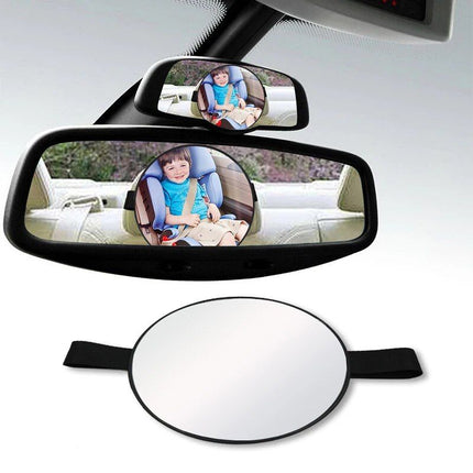 17x17cm Baby Car Mirror - Safety View Back Seat Mirror - Wnkrs