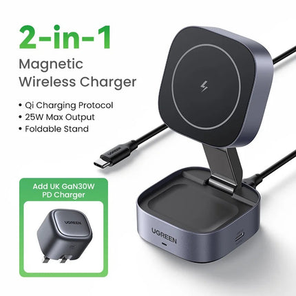 Support de chargeur sans fil magnétique 25 W